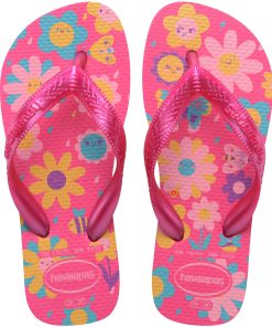 Kids' Flores Top Flip Flops