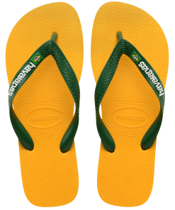 Women's Brazil Logo Flip Flops